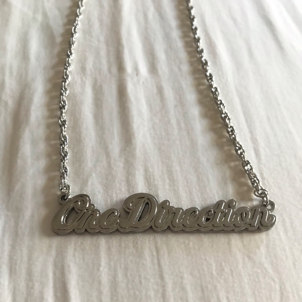 RARE One Direction Plated Chain Necklace